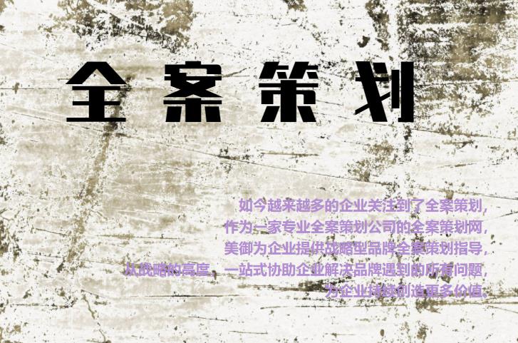 專業(yè)全案策劃網(wǎng)，為企業(yè)提供戰(zhàn)略型品牌全案策劃指導(dǎo)